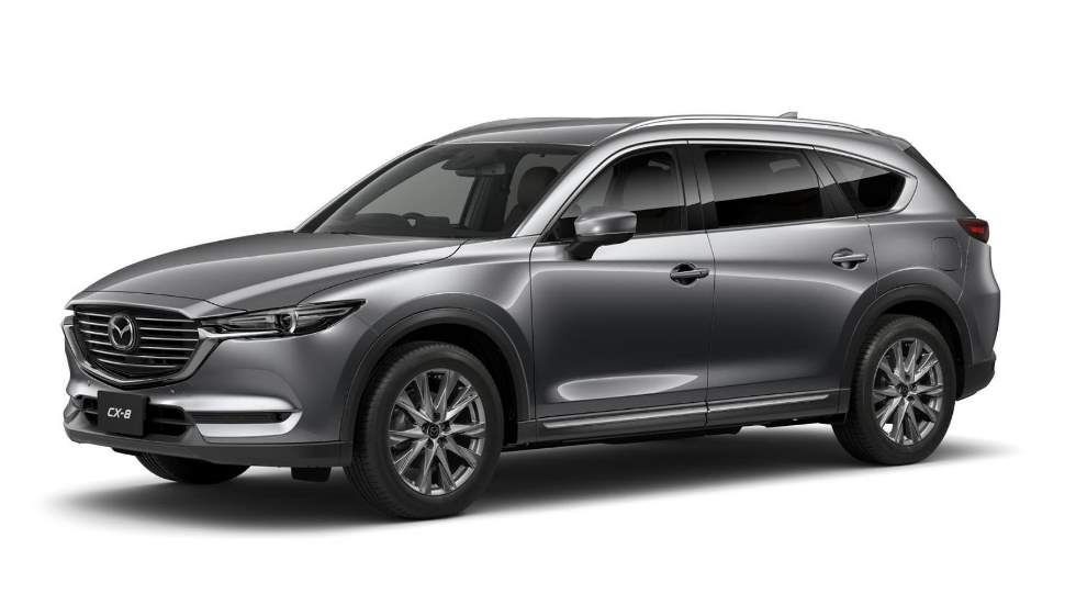 Mazda cx 8 2018 integrované lyžiny